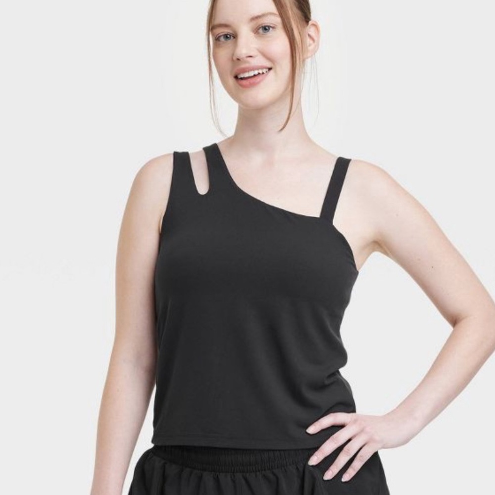 Women active top size XXL with built in bra